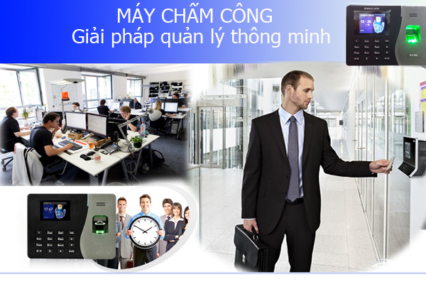 Lý do lựa chọn máy chấm công nhân viên