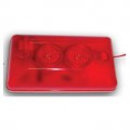 Còi kèm đèn chớp màu đỏ S8009