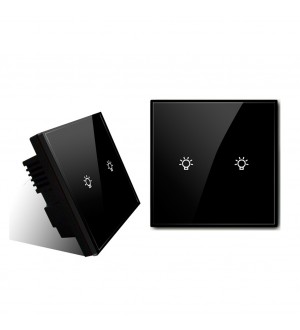 Công tắc cảm ứng CINO 2 đèn-RF-LB2